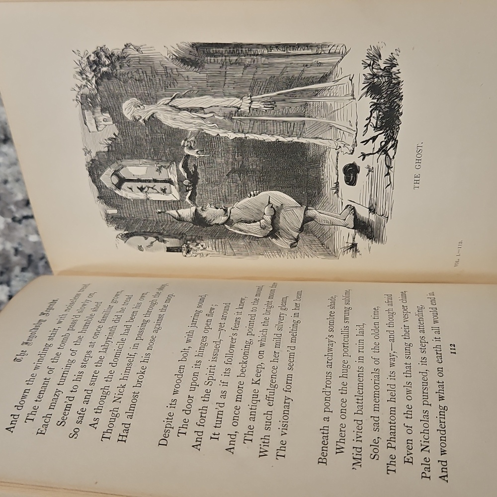 1875 The Ingoldsby Legends Or Mirth and Marvels by Thomas Ingoldsby Antique Book - Picture 10 of 15